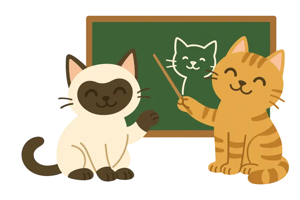 lernende Katzen
