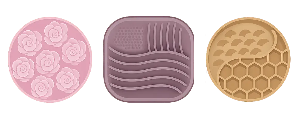 Illustration des Schleckmatten Sets